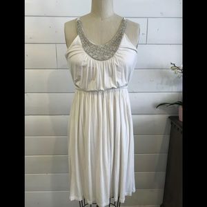 Cute cream summer dress